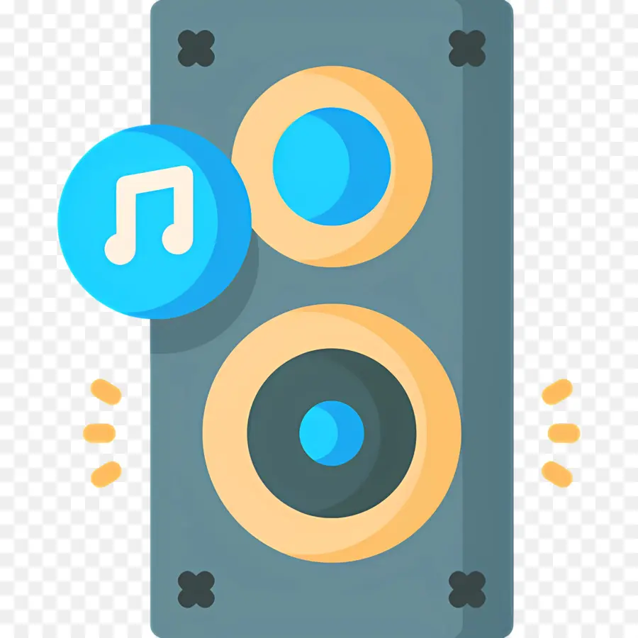 Pembicara Musik，Audio PNG