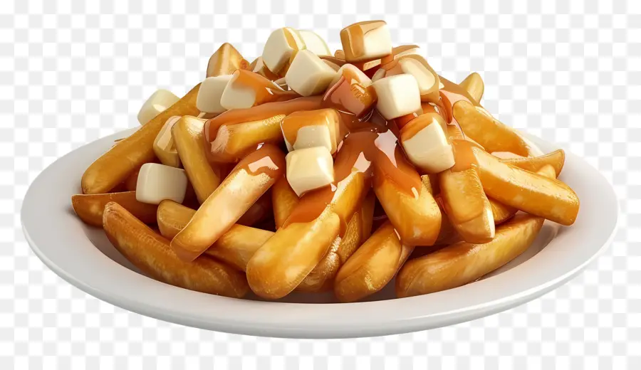 Poutine，Saus PNG