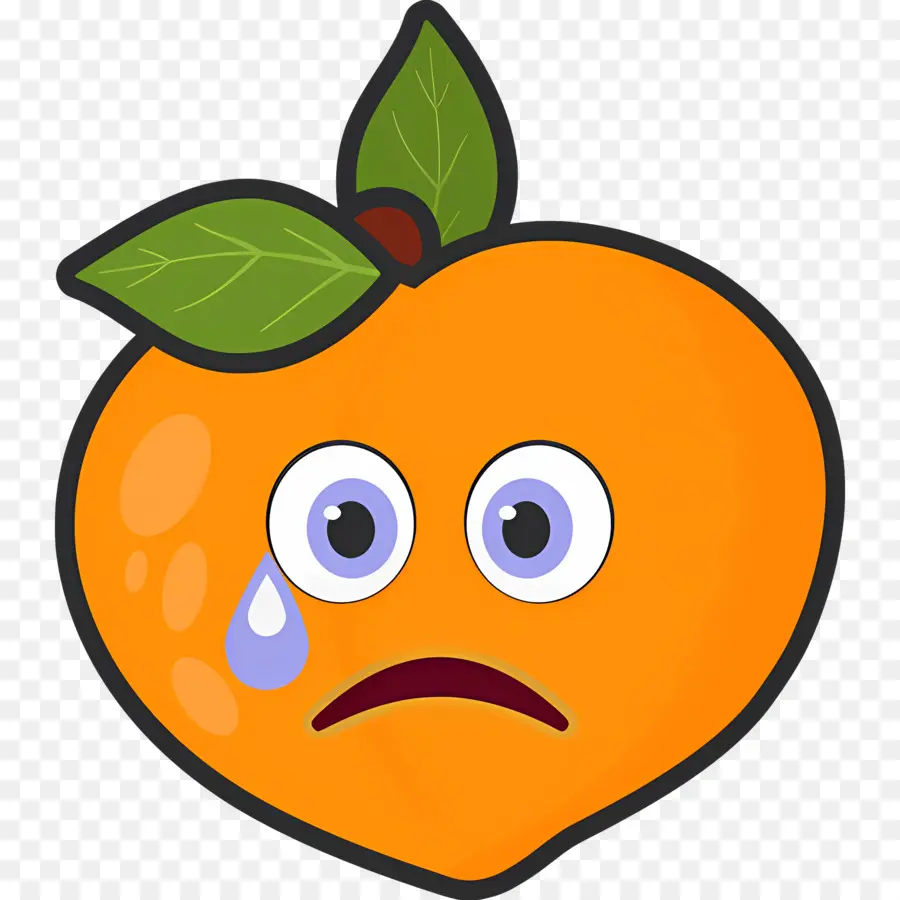 Emoji Buah Persik，Persik Menangis PNG