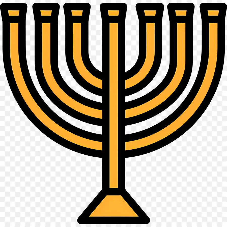 Hanukkah Menorah，Menorah PNG