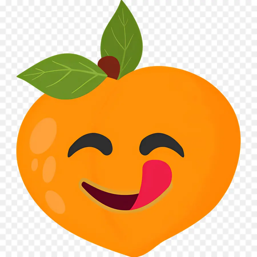 Emoji Buah Persik，Emoji Persik PNG