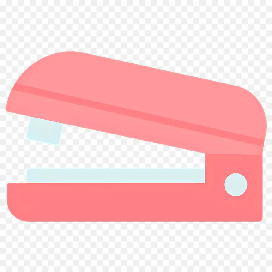 Stapler，Stapler Merah Muda PNG