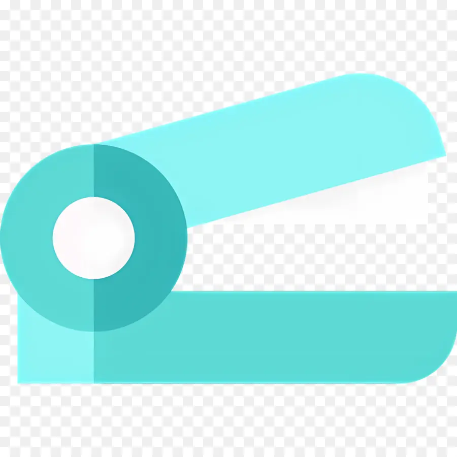 Stapler，Stapler Biru PNG