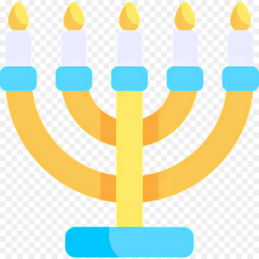 Hanukkah Menorah，Menorah PNG