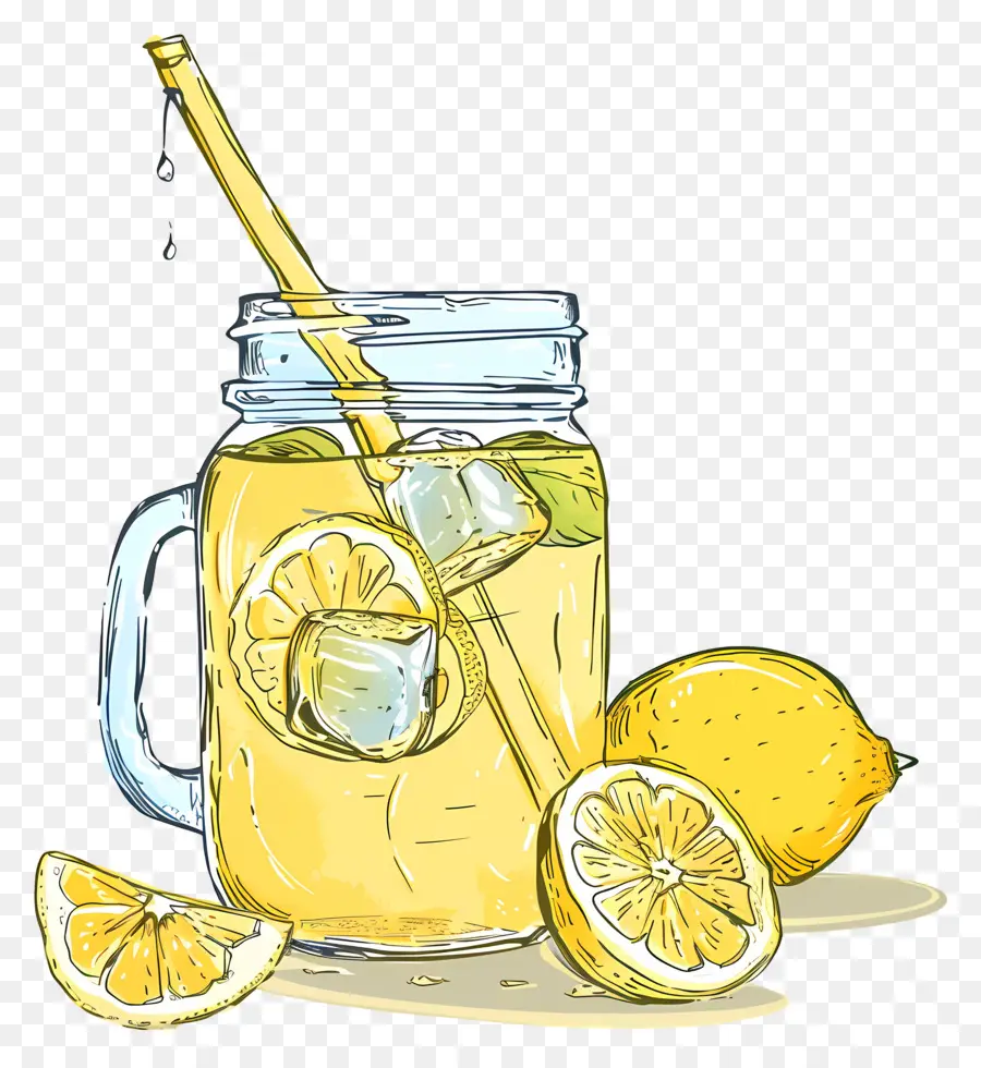 Teh Lemon，Limun Dalam Toples PNG