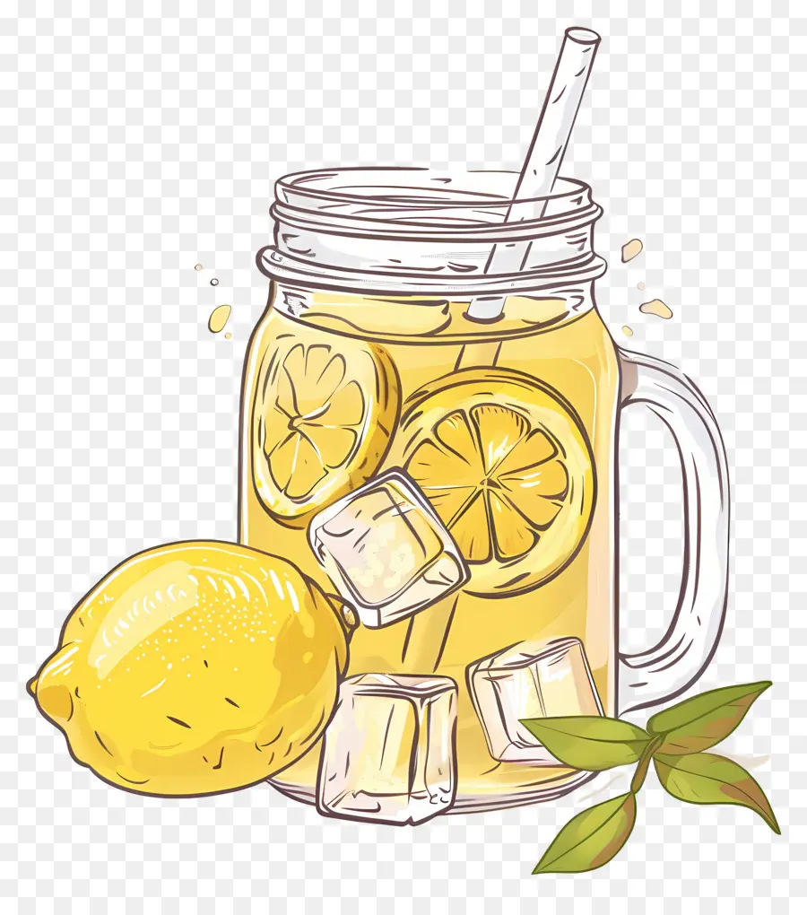 Teh Lemon，Limun Dalam Toples PNG