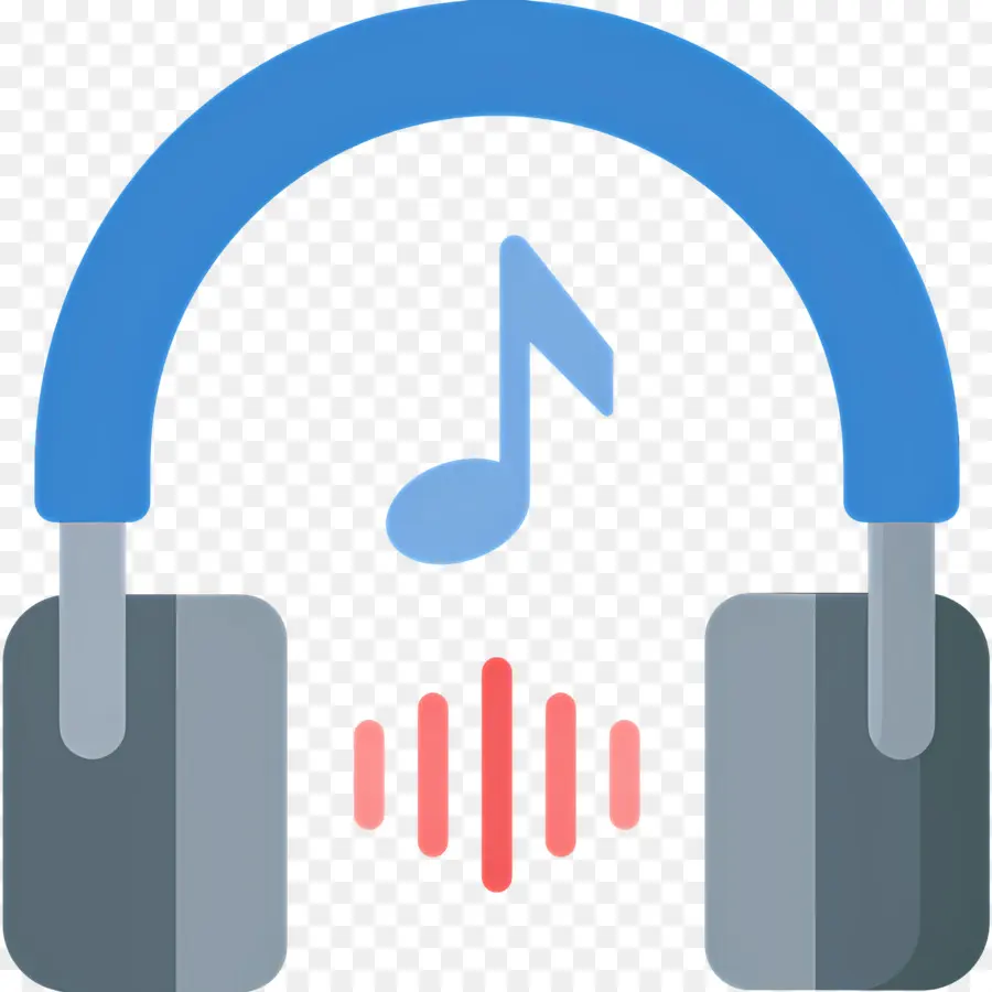 Mendengarkan Musik，Headphone PNG