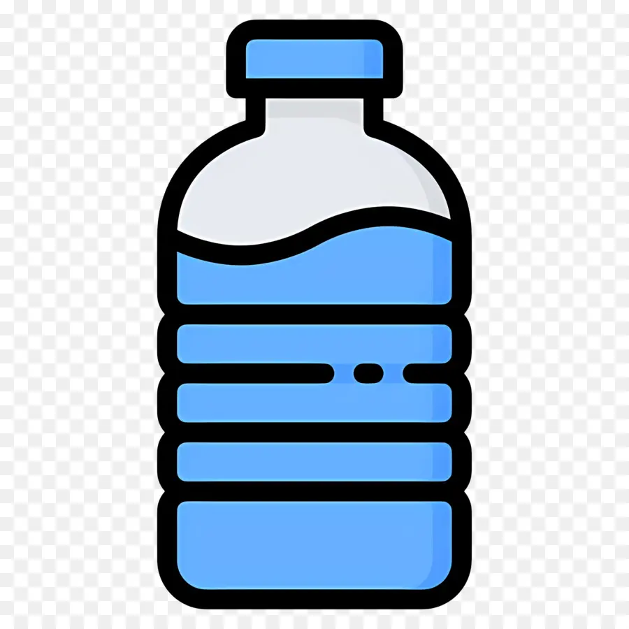 Air Mineral，Botol Biru PNG