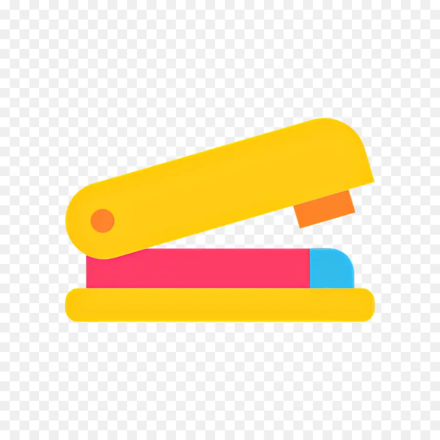 Stapler，Stapler Berwarna Warni PNG