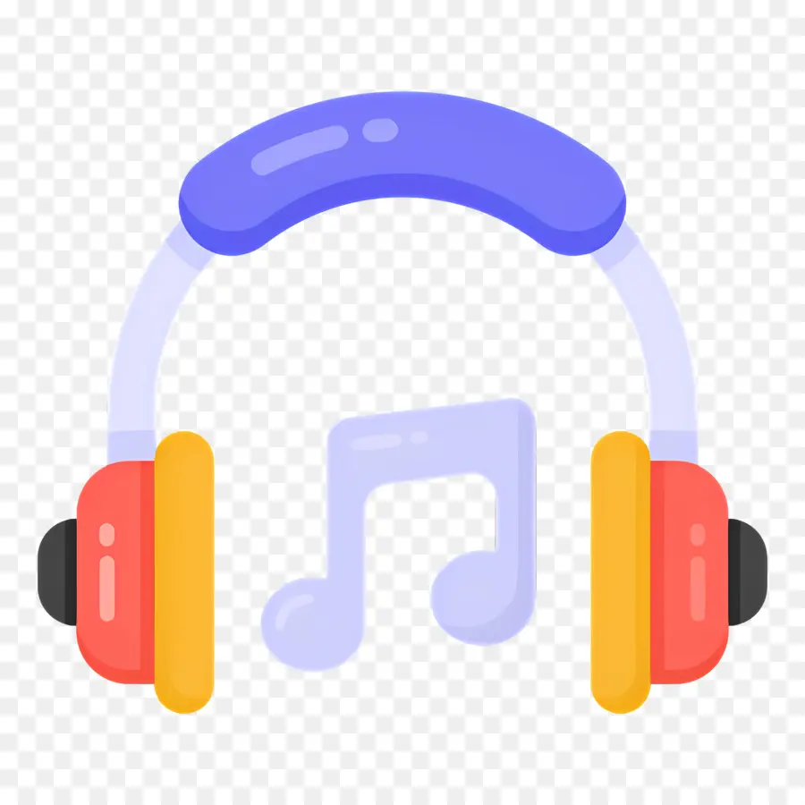 Mendengarkan Musik，Headset PNG