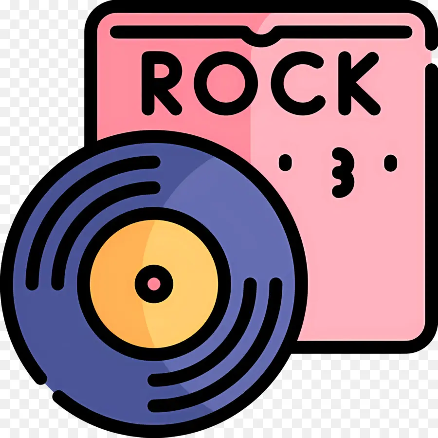 Musik Rock，Vinil Batu PNG