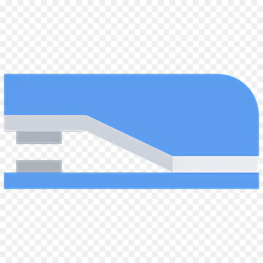 Stapler，Stapler Biru PNG