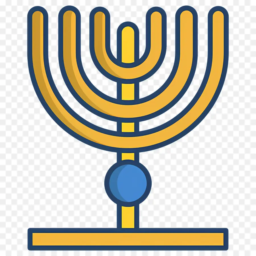 Hanukkah Menorah，Menorah PNG