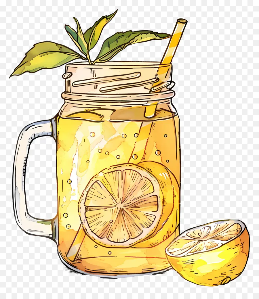 Teh Lemon，Limun Dalam Toples PNG