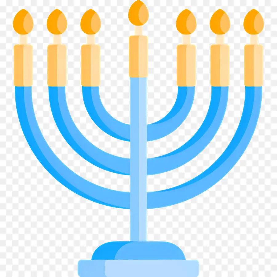 Hanukkah Menorah，Menorah PNG