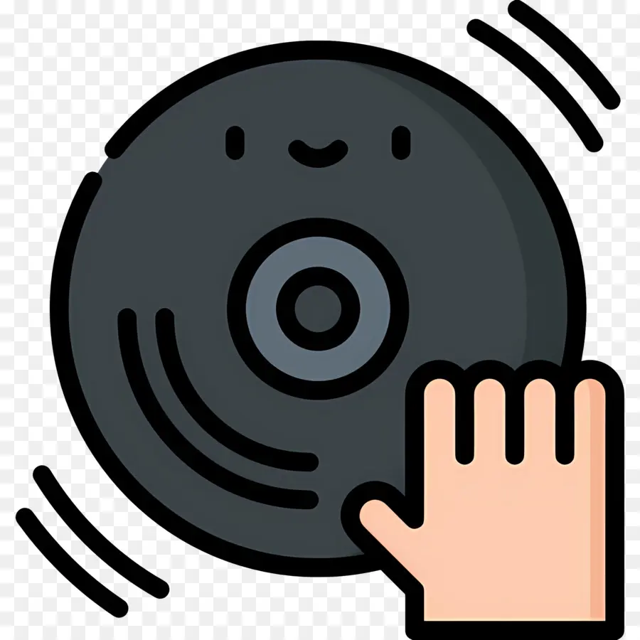 Musik Dj，Rekaman Vinil PNG