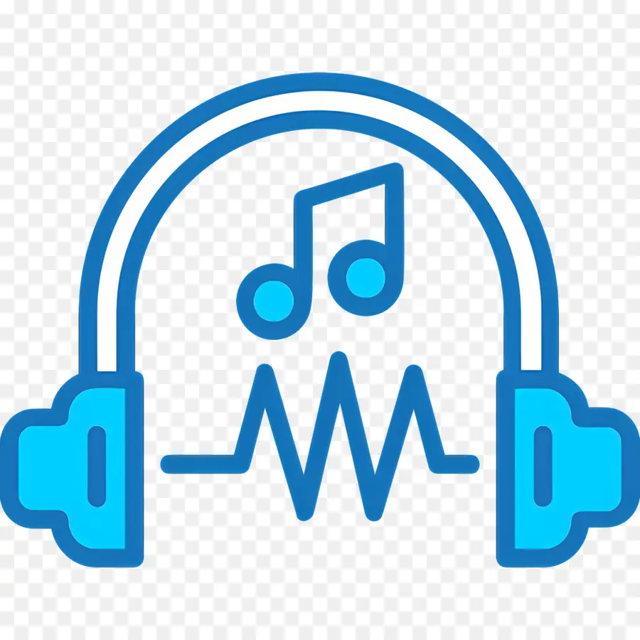 Mendengarkan Musik，Headphone PNG