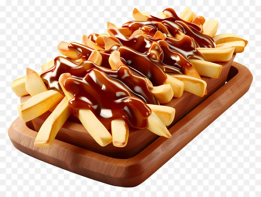 Poutine，Poutine Dengan Krim Asam PNG