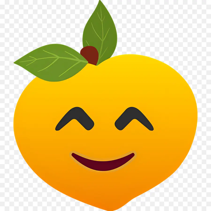 Emoji Buah Persik，Emoji Persik PNG