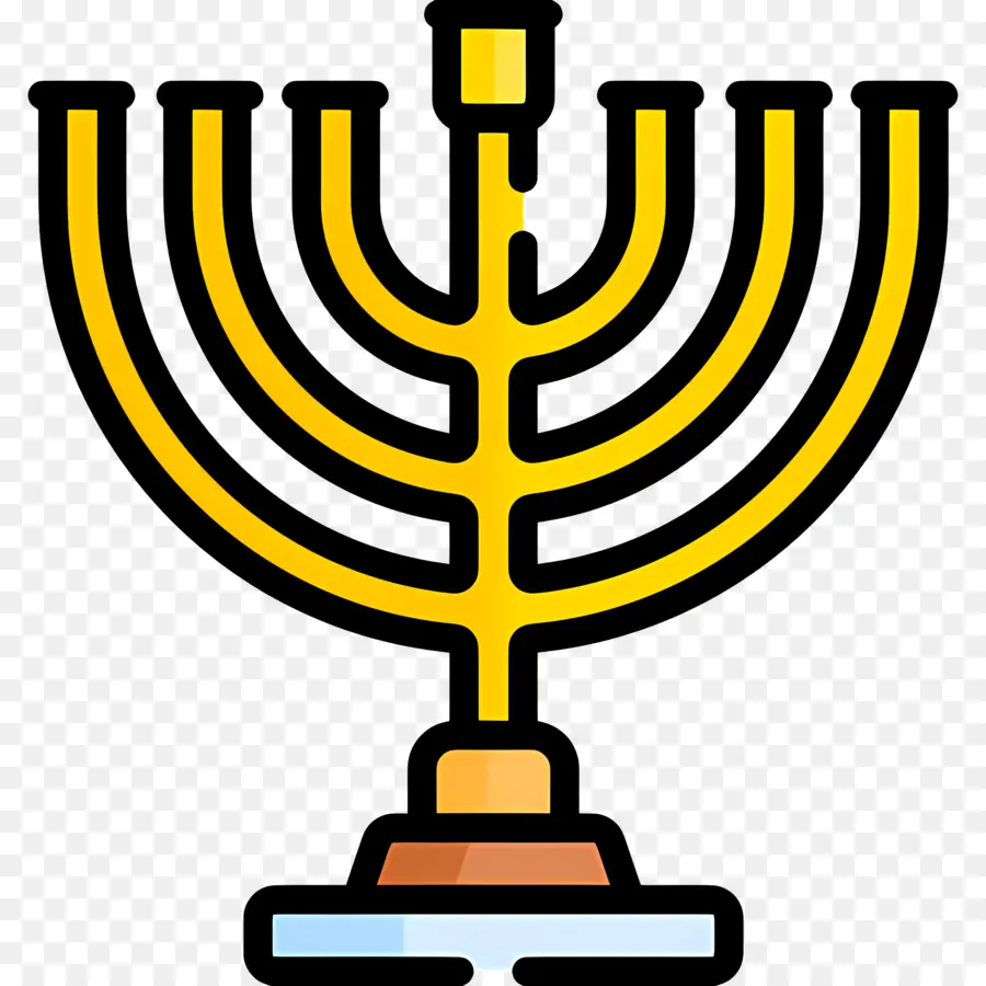 Hanukkah Menorah，Menorah PNG