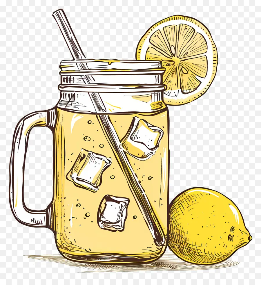 Teh Lemon，Limun Dalam Toples PNG