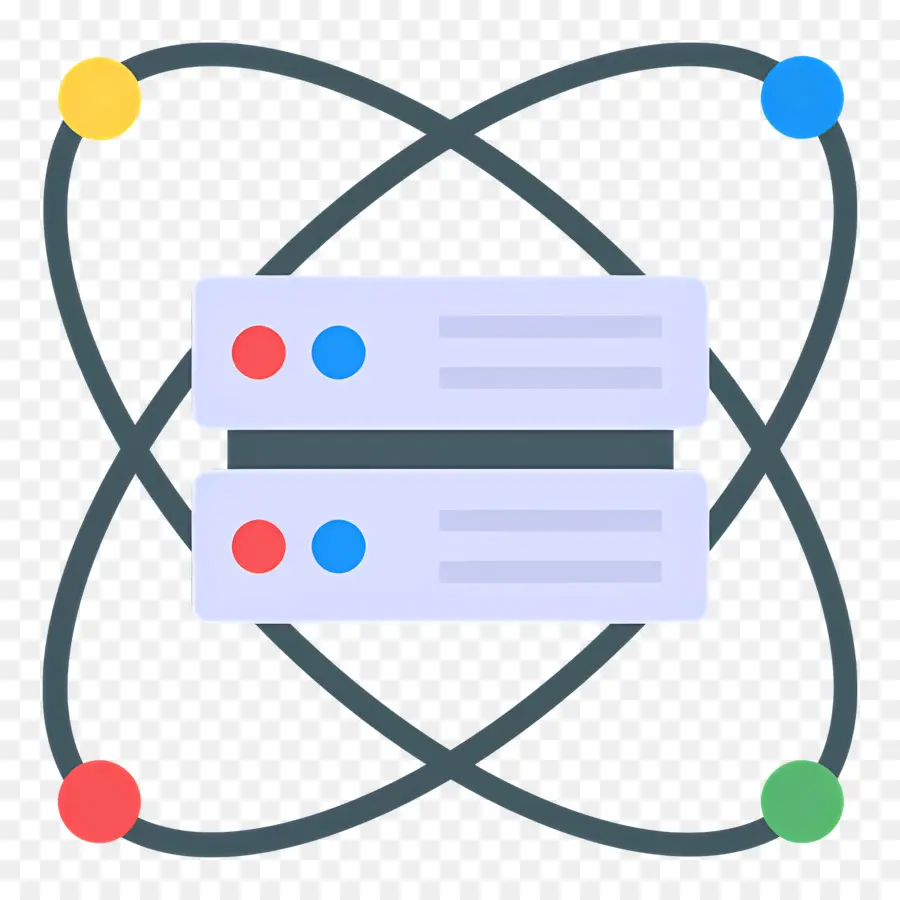 Ilmu Data，Server Data Dengan Orbit PNG