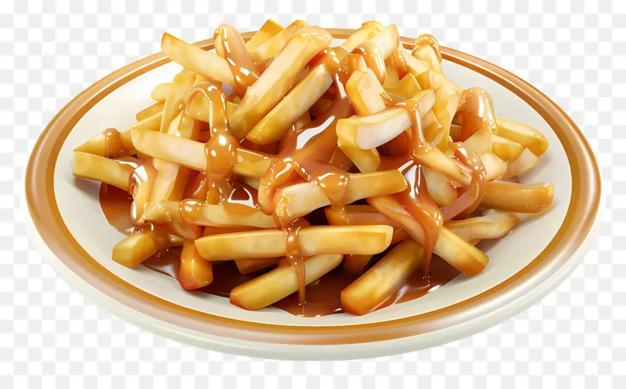 Poutine，Kentang Goreng Dengan Kuah PNG