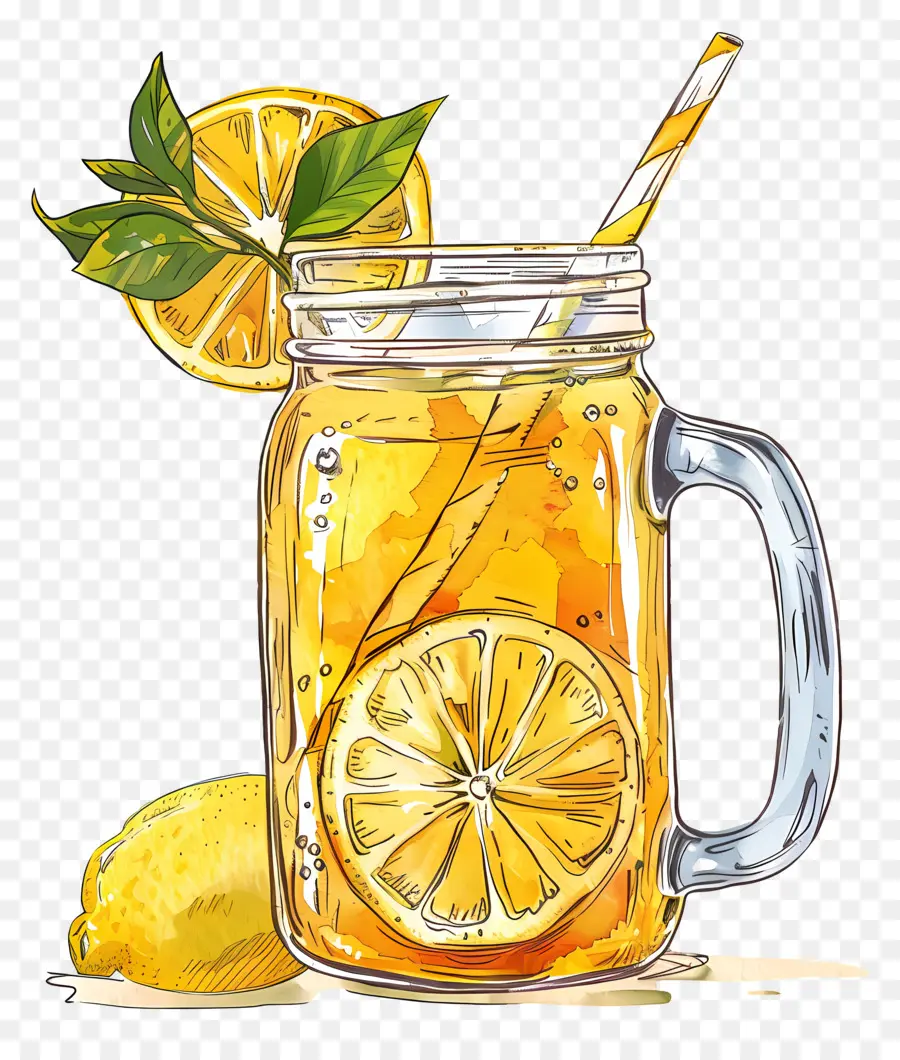 Teh Lemon，Limun Dalam Toples PNG