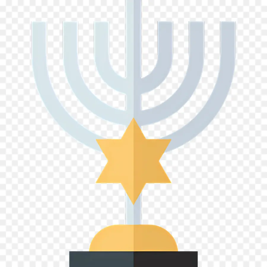 Hanukkah Menorah，Menorah PNG