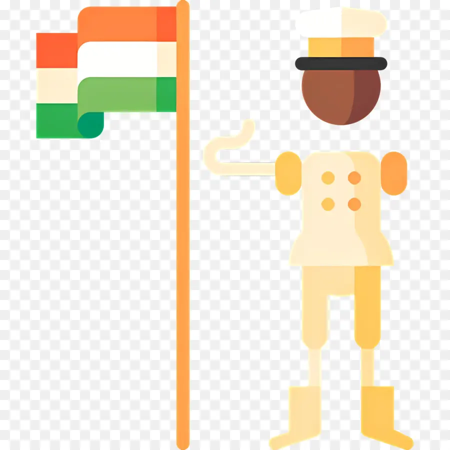 Bendera India，Orang Dengan Bendera PNG