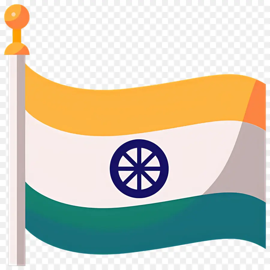 Bendera India，Oranye PNG