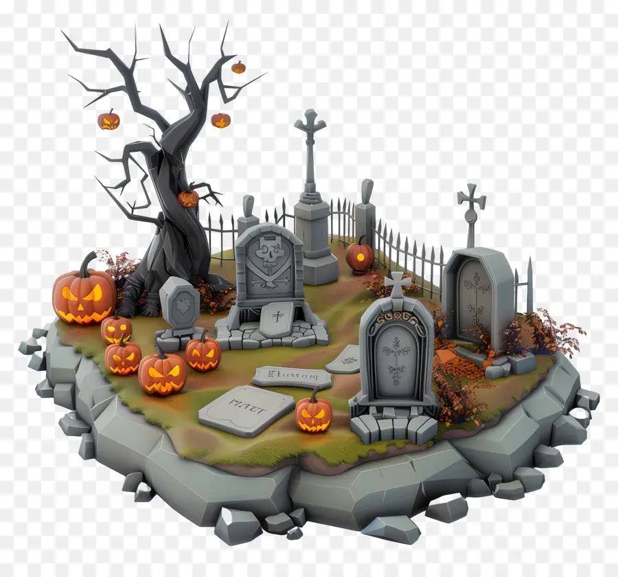 Makam Halloween，Makam PNG