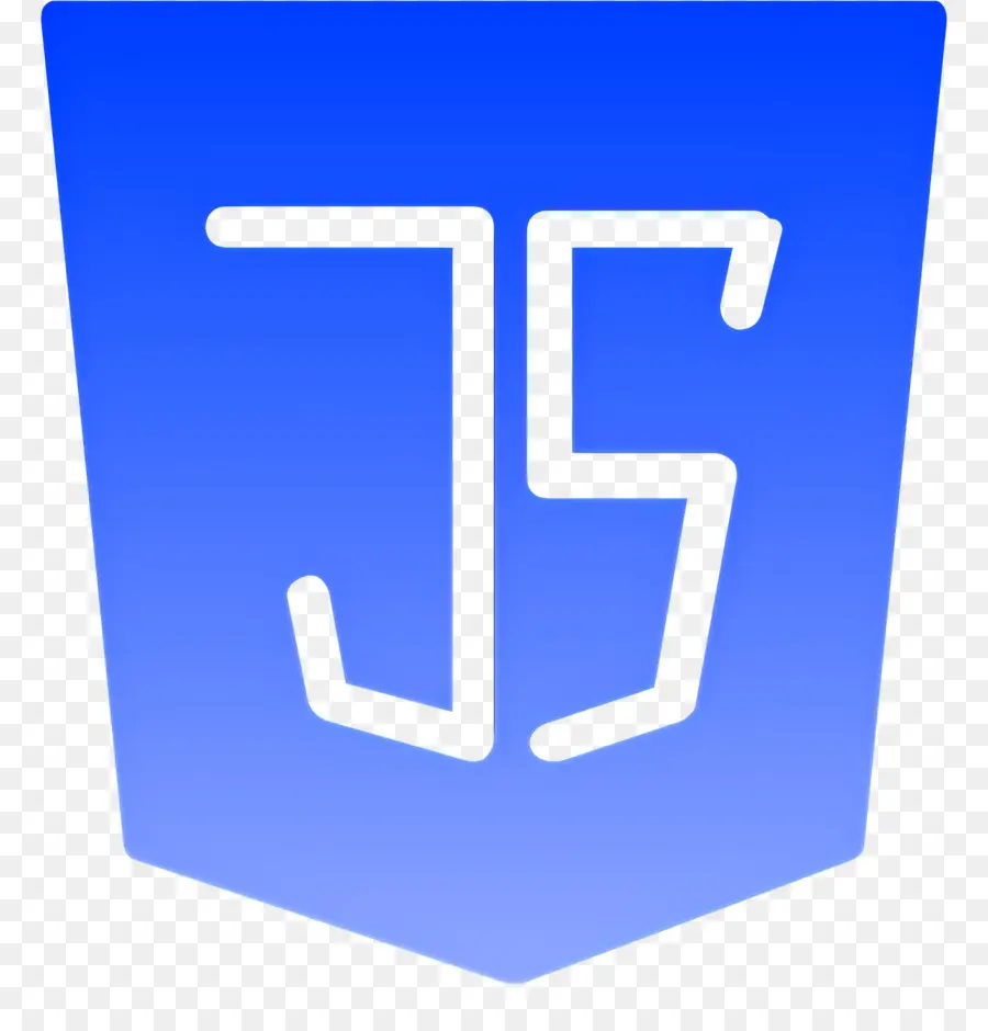 Javascript，Logo Javascript Berwarna Biru PNG