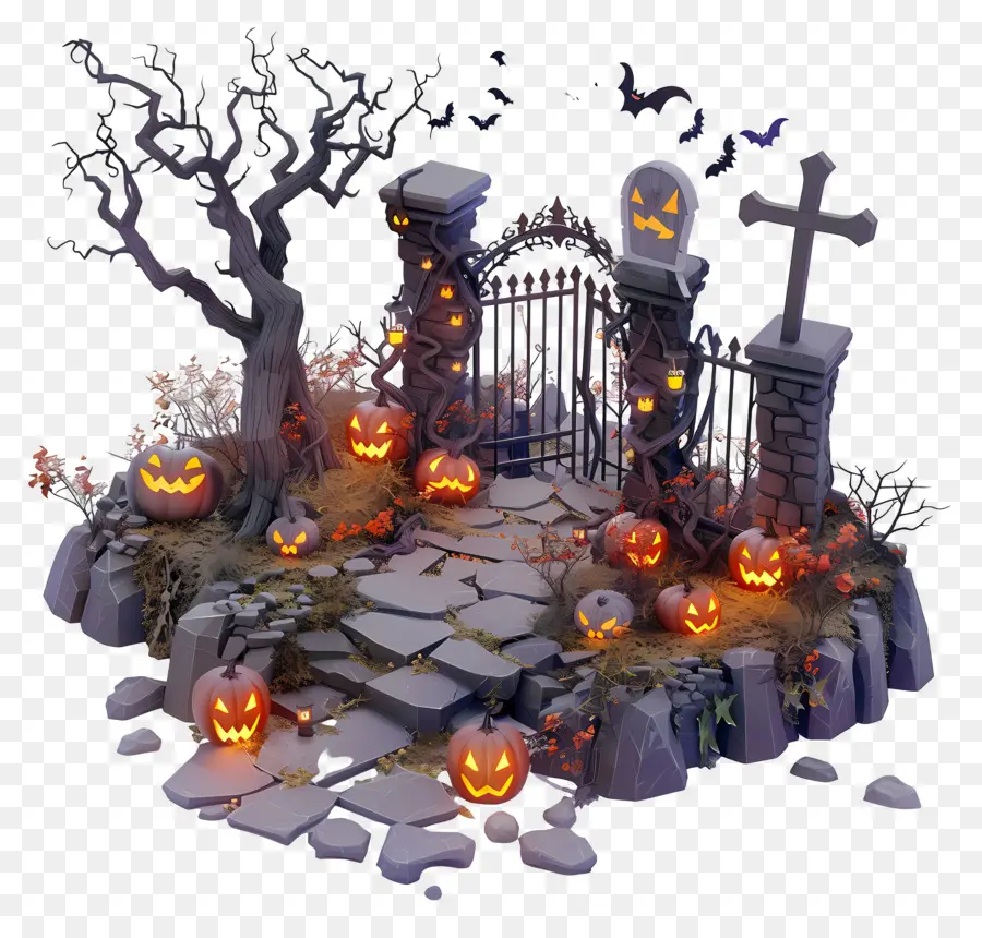 Makam Halloween，Makam PNG