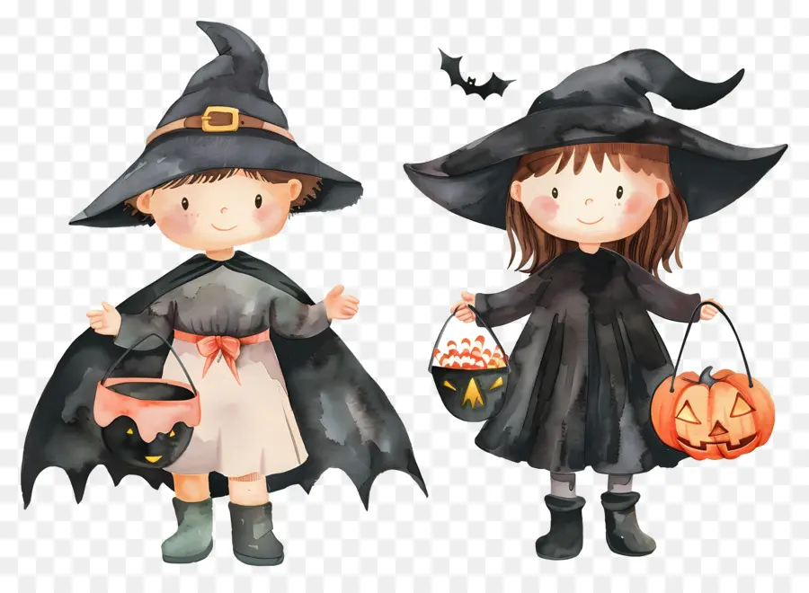 Anak Anak Halloween，Anak Anak Berkostum PNG