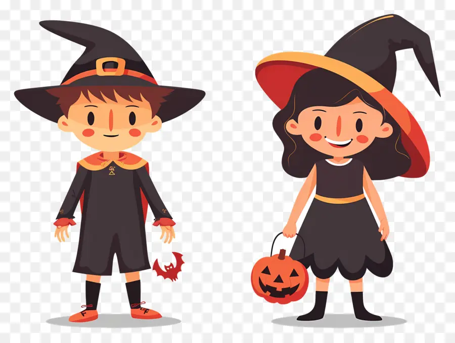 Anak Anak Halloween，Anak Anak Berkostum PNG