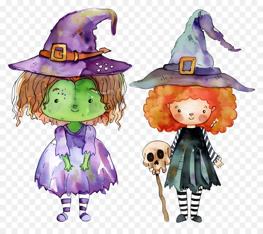 Anak Anak Halloween，Anak Anak Dengan Kostum Halloween PNG