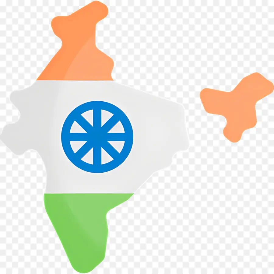 Bendera India，Peta India PNG