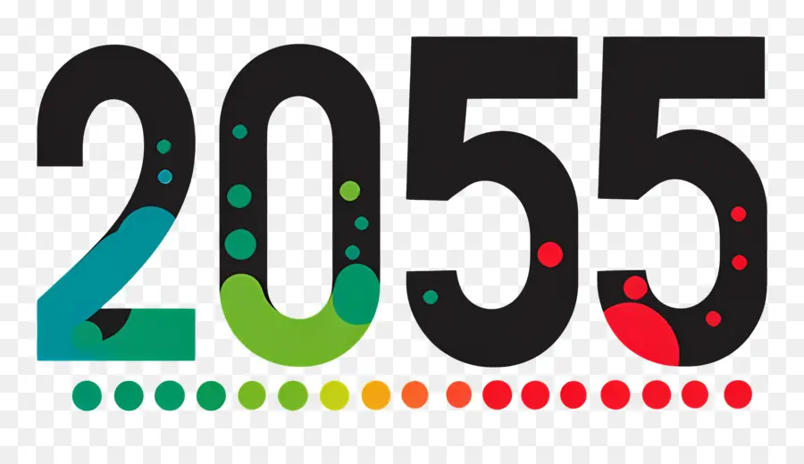 2055 Selamat Tahun Baru，2055 PNG