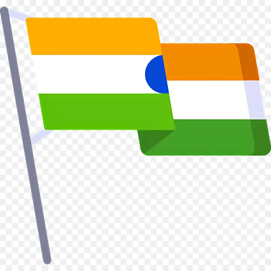 Bendera India，Bendera Dengan Lingkaran Biru PNG