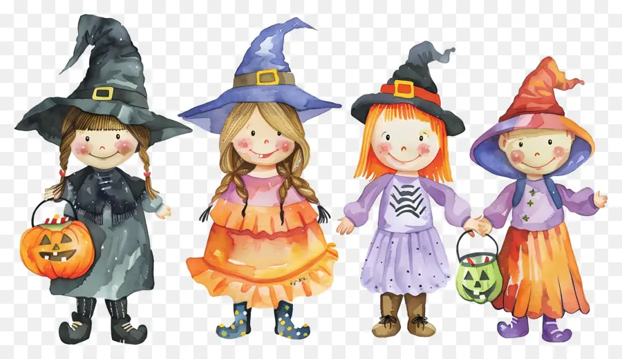 Anak Anak Halloween，Anak Anak Berkostum PNG