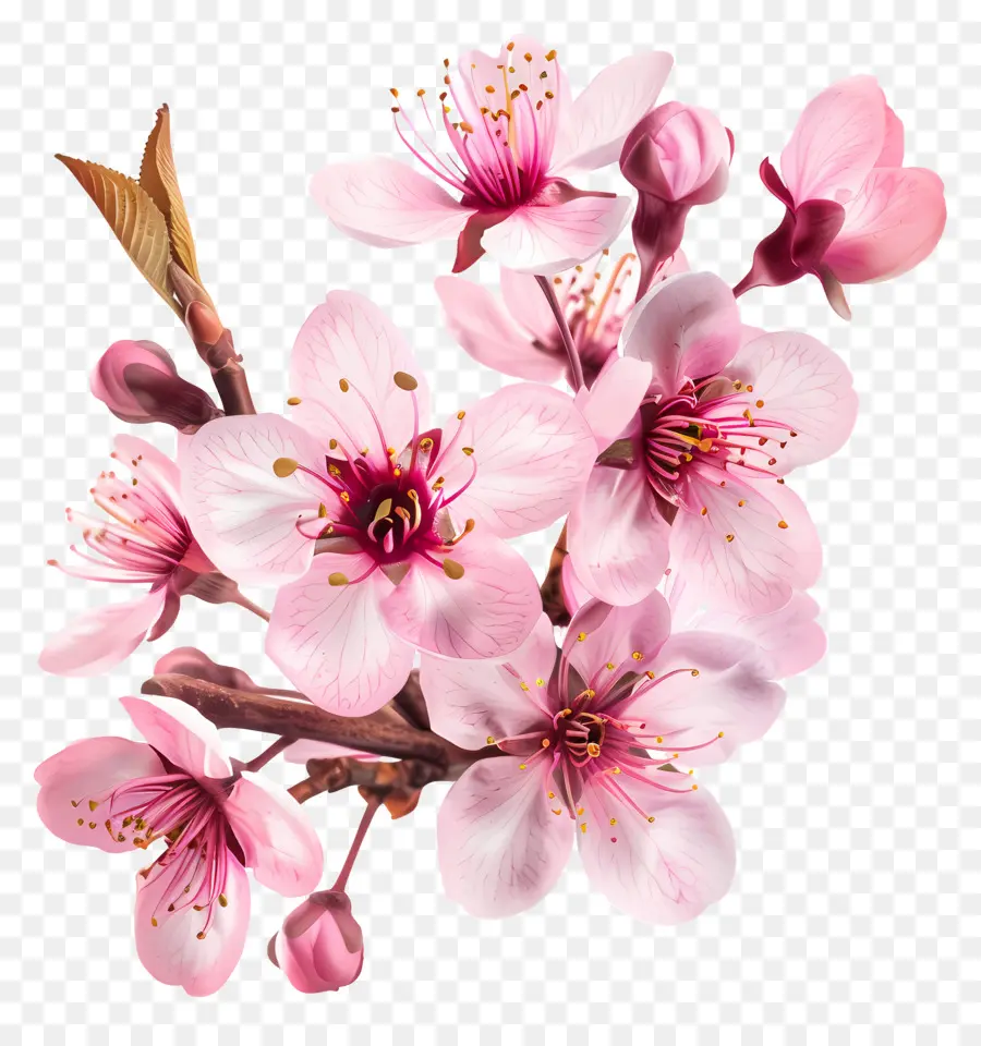 Bunga Sakura，Musim Semi PNG