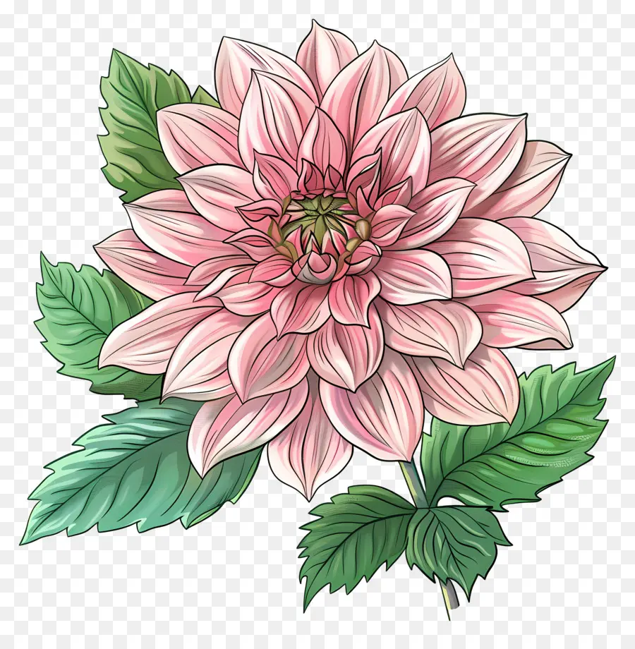 Bunga Dahlia，Bunga PNG