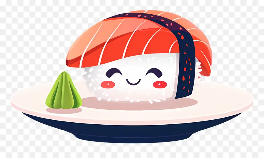 Sushi Yang Lucu，Sushi Nigiri PNG