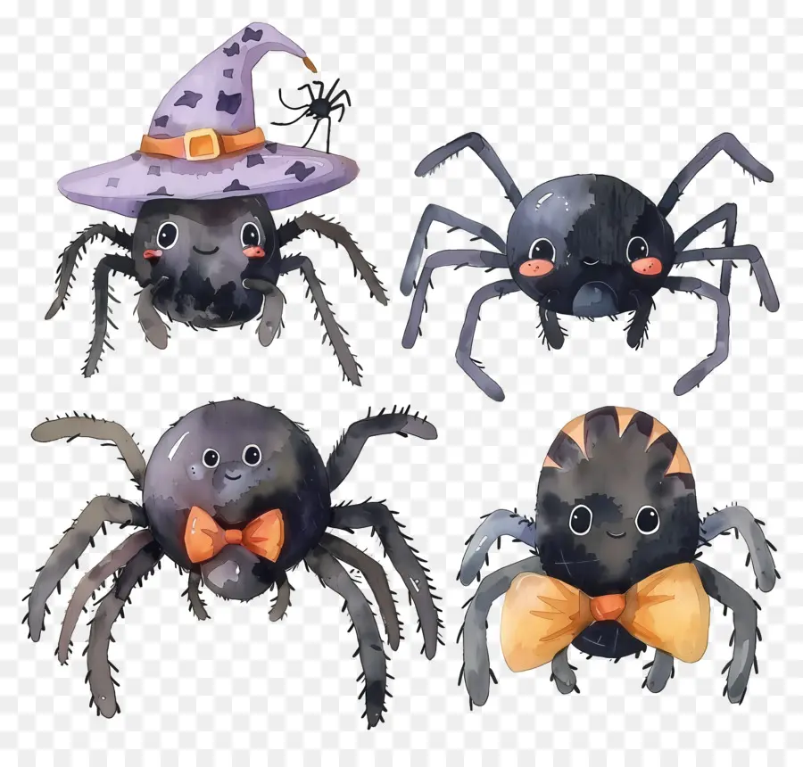 Laba Laba Halloween，Laba Laba Lucu PNG