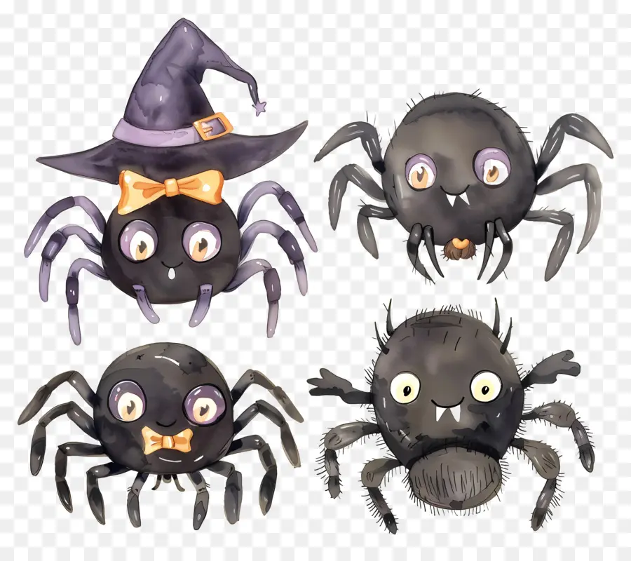 Laba Laba Halloween，Laba Laba Lucu PNG