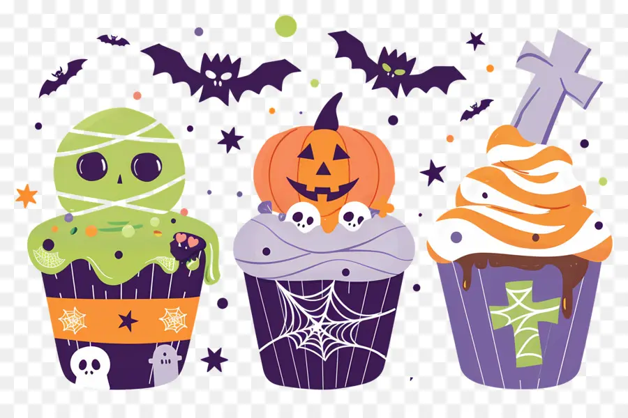 Kue Mangkuk Halloween，Laba Laba PNG