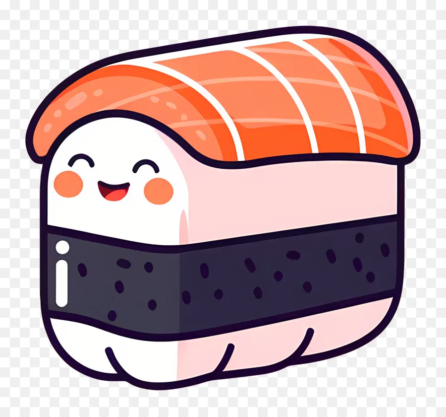 Sushi Yang Lucu，Sushi Nigiri PNG