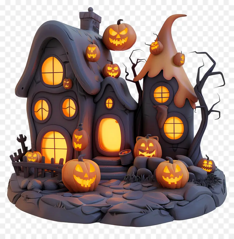 Kota Halloween，Adegan Halloween PNG