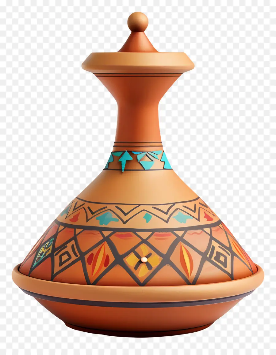 Makanan Afrika，Tagine Bermotif PNG